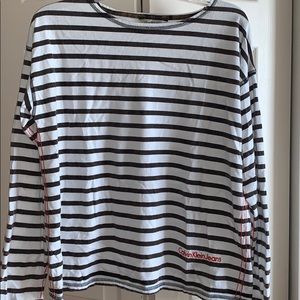 Calvin Klein LS knit shirt